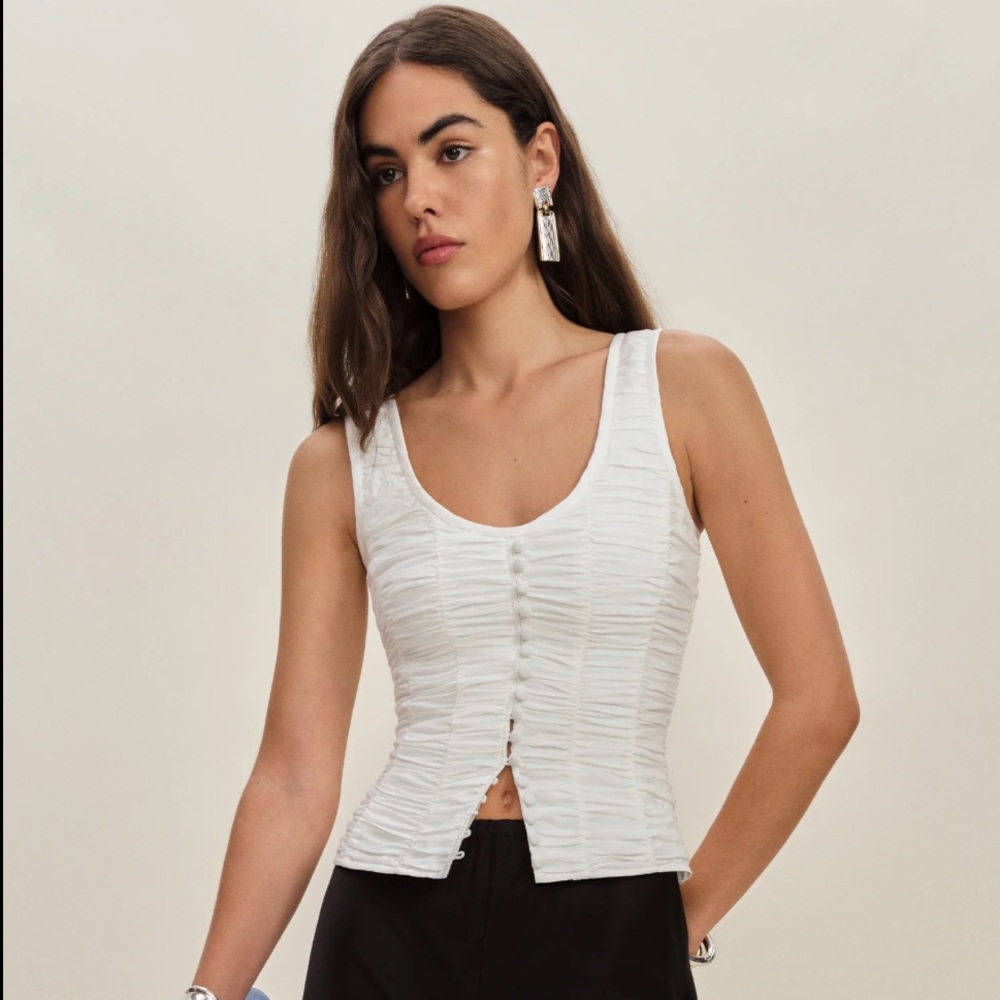 Reformation Archer Top, Size 0, NWT